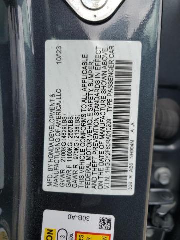 Photo 11 VIN: 1HGCY2F60RA010209 - HONDA ACCORD HYB 