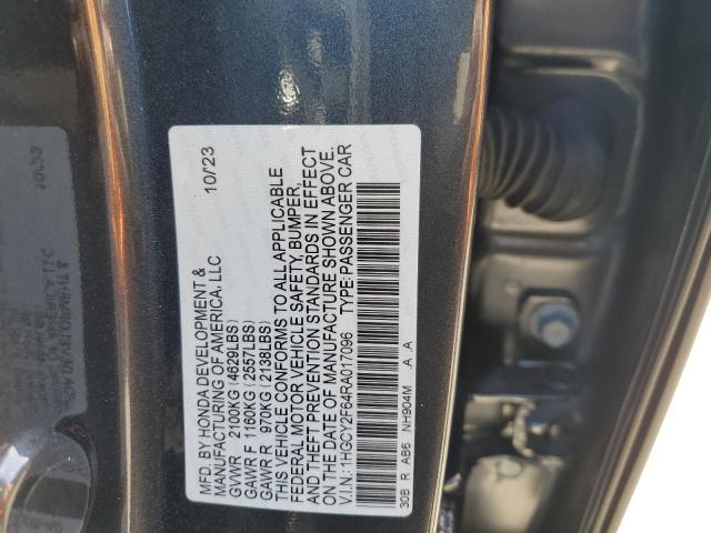 Photo 12 VIN: 1HGCY2F64RA017096 - HONDA ACCORD HYB 