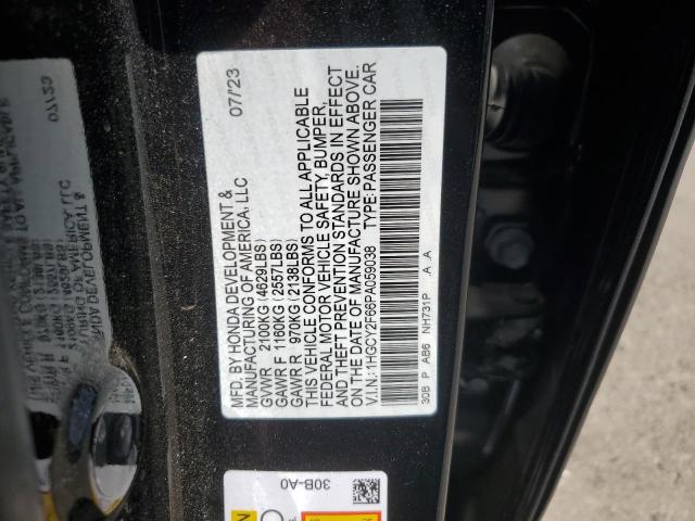 Photo 11 VIN: 1HGCY2F66PA059038 - HONDA ACCORD HYB 