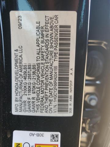 Photo 11 VIN: 1HGCY2F66RA004155 - HONDA ACCORD 