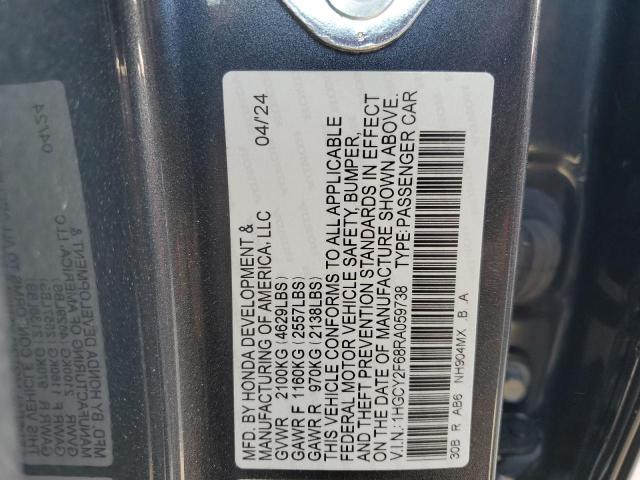 Photo 11 VIN: 1HGCY2F68RA059738 - HONDA ACCORD HYB 