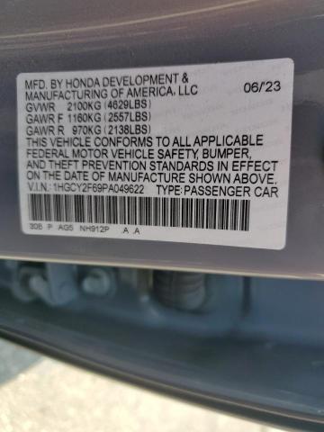 Photo 11 VIN: 1HGCY2F69PA049622 - HONDA ACCORD HYB 