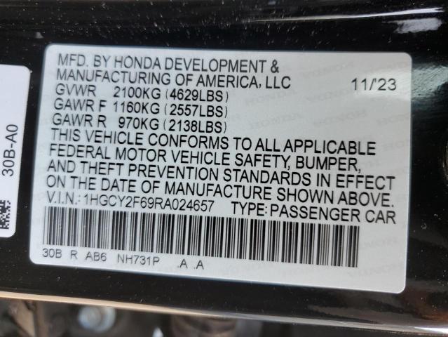 Photo 11 VIN: 1HGCY2F69RA024657 - HONDA ACCORD HYB 