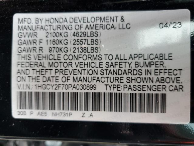 Photo 11 VIN: 1HGCY2F70PA030899 - HONDA ACCORD HYB 