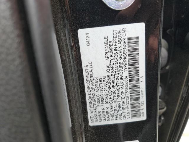 Photo 12 VIN: 1HGCY2F75RA055834 - HONDA ACCORD HYB 