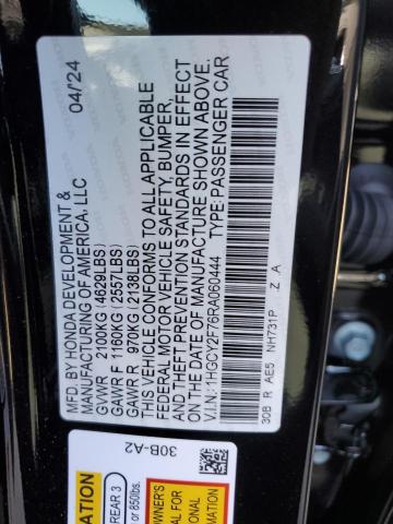 Photo 12 VIN: 1HGCY2F76RA060444 - HONDA ACCORD HYB 