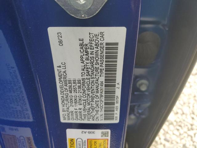 Photo 11 VIN: 1HGCY2F78PA061494 - HONDA ACCORD 