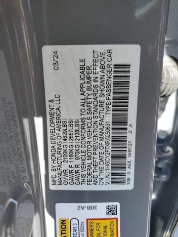 Photo 12 VIN: 1HGCY2F7XRA050631 - HONDA ACCORD HYB 