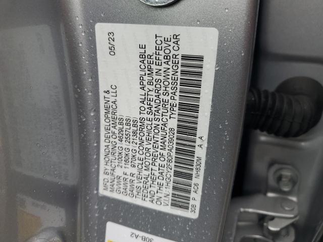 Photo 11 VIN: 1HGCY2F80PA039028 - HONDA ACCORD TOU 