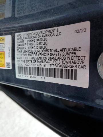 Photo 12 VIN: 1HGCY2F82PA017127 - HONDA ACCORD TOU 