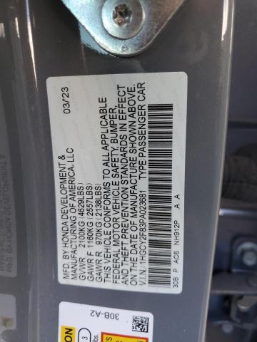 Photo 12 VIN: 1HGCY2F83PA023681 - HONDA ACCORD TOU 