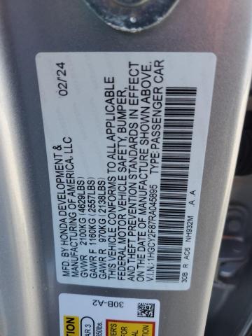 Photo 12 VIN: 1HGCY2F87RA045895 - HONDA ACCORD TOU 