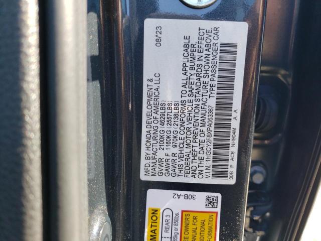 Photo 11 VIN: 1HGCY2F8XPA063367 - HONDA ACCORD 