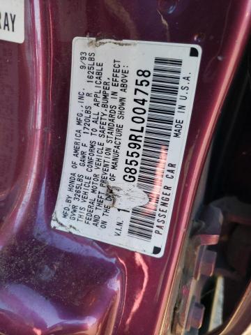 Photo 11 VIN: 1HGEG8559RL004758 - HONDA CIVIC 