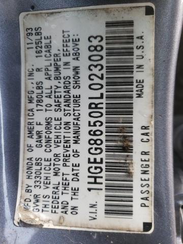 Photo 11 VIN: 1HGEG8650RL023083 - HONDA CIVIC 