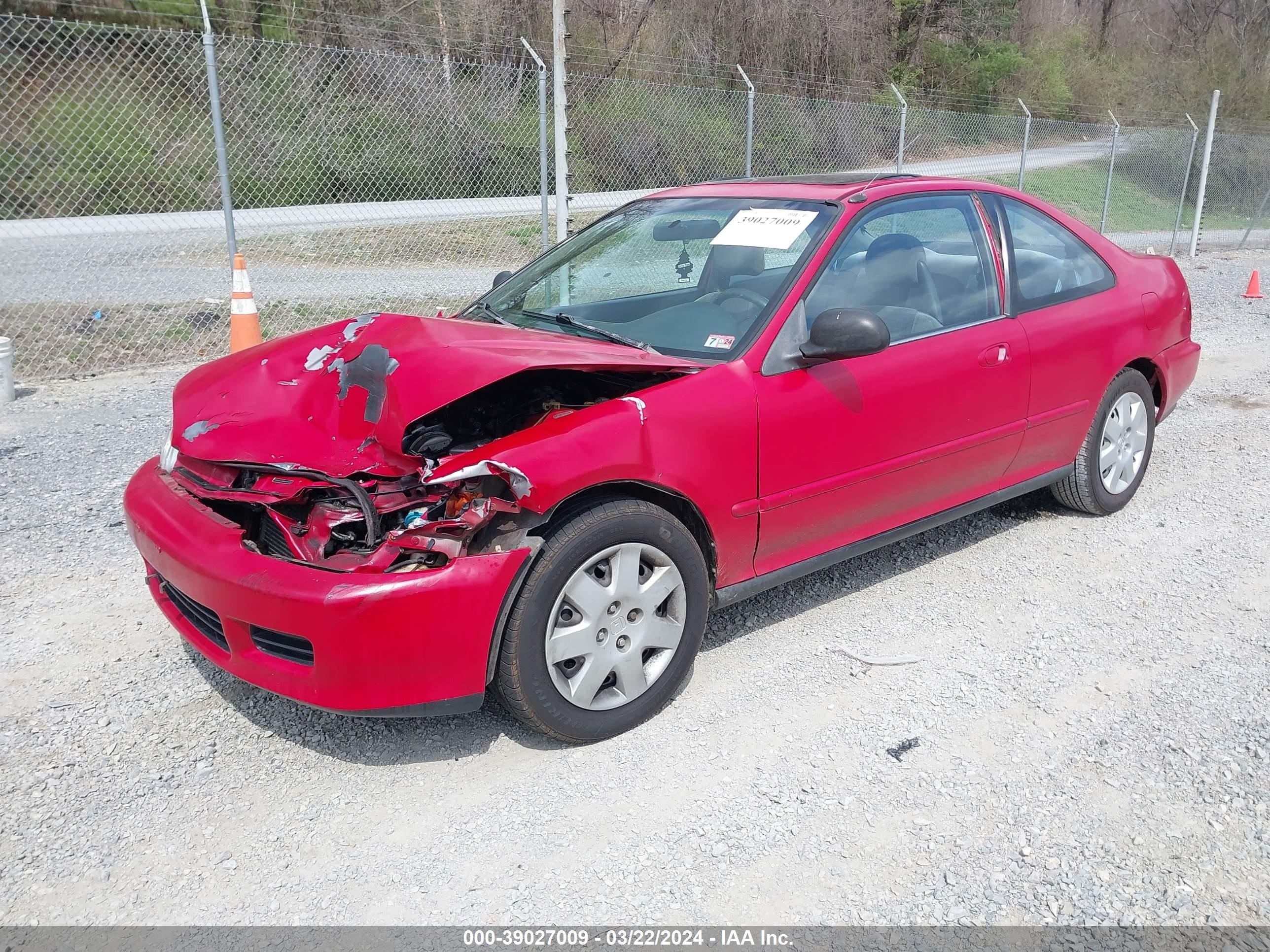 Photo 1 VIN: 1HGEJ122XSL049765 - HONDA CIVIC 