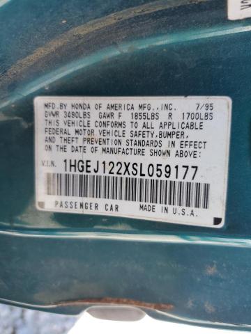 Photo 11 VIN: 1HGEJ122XSL059177 - HONDA CIVIC 