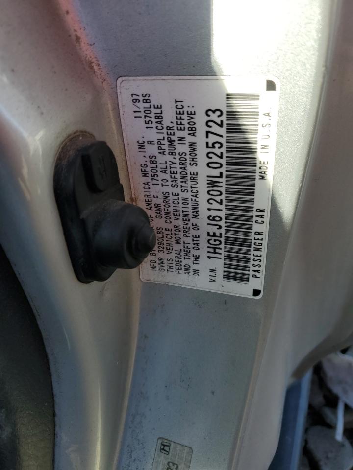 Photo 12 VIN: 1HGEJ6120WL025723 - HONDA CIVIC 