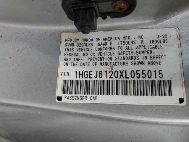 Photo 11 VIN: 1HGEJ6120XL055015 - HONDA CIVIC DX 