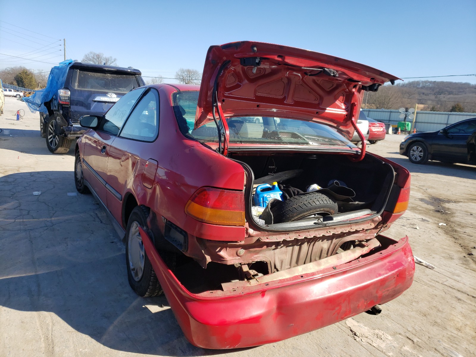 Photo 2 VIN: 1HGEJ6222TL013874 - HONDA CIVIC DX 