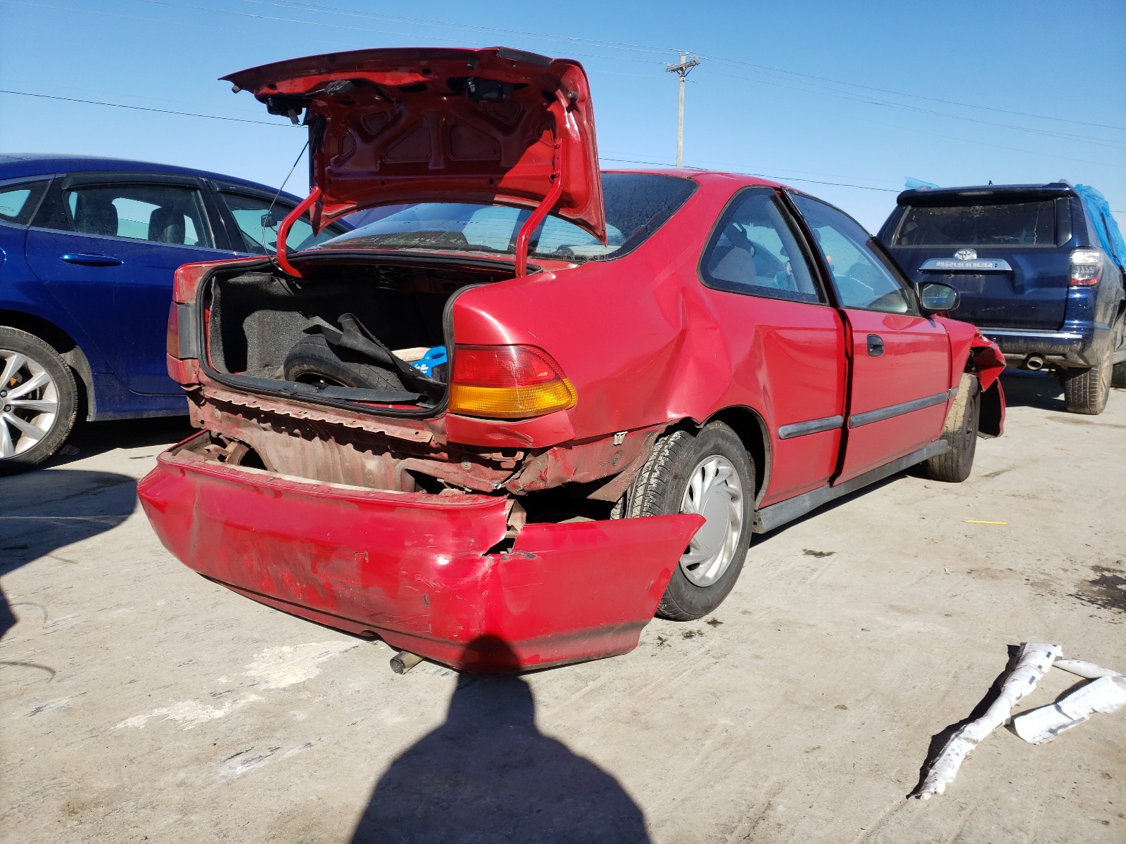 Photo 3 VIN: 1HGEJ6222TL013874 - HONDA CIVIC DX 