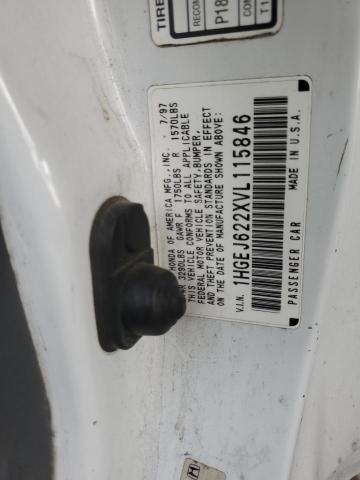 Photo 11 VIN: 1HGEJ622XVL115846 - HONDA CIVIC DX 