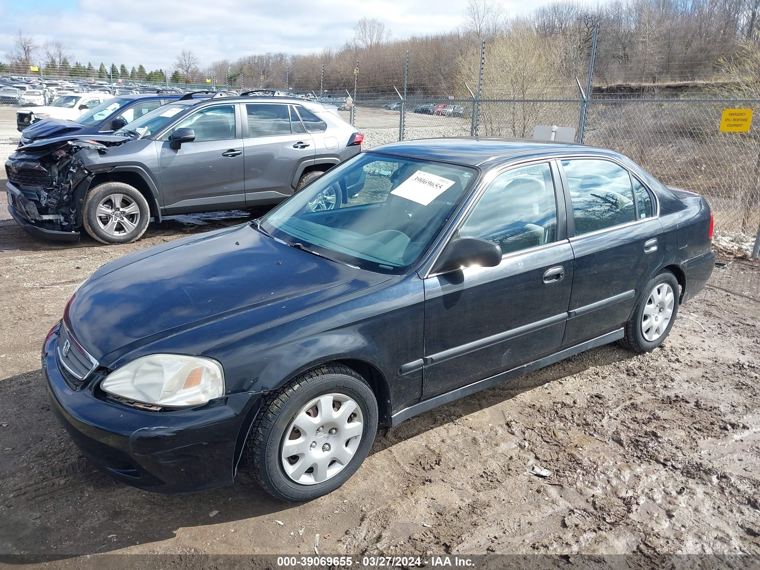 Photo 1 VIN: 1HGEJ6570YL069553 - HONDA CIVIC 