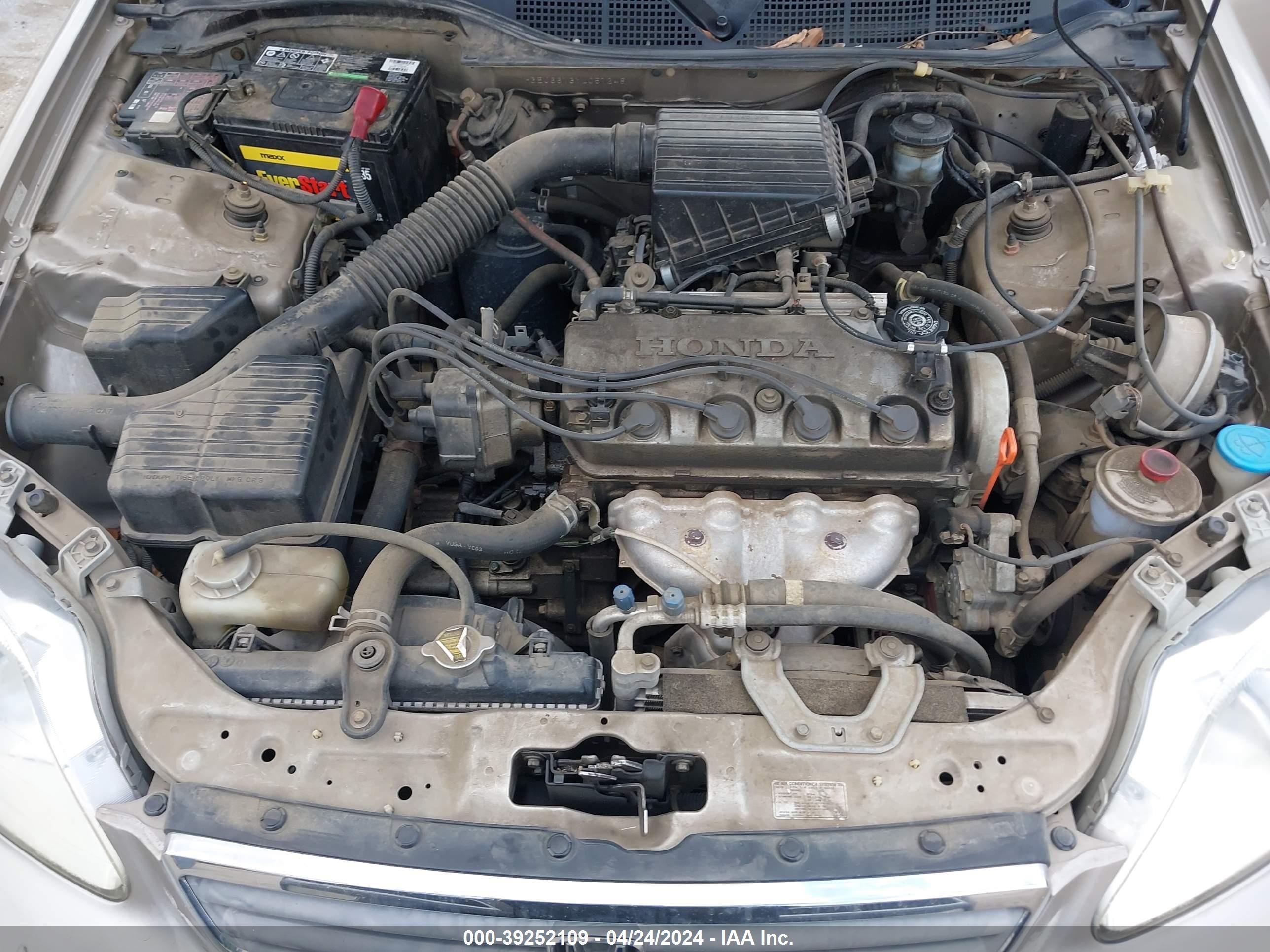 Photo 9 VIN: 1HGEJ6673YL057248 - HONDA CIVIC 