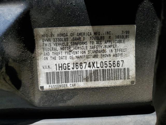 Photo 11 VIN: 1HGEJ6674XL055667 - HONDA CIVIC 