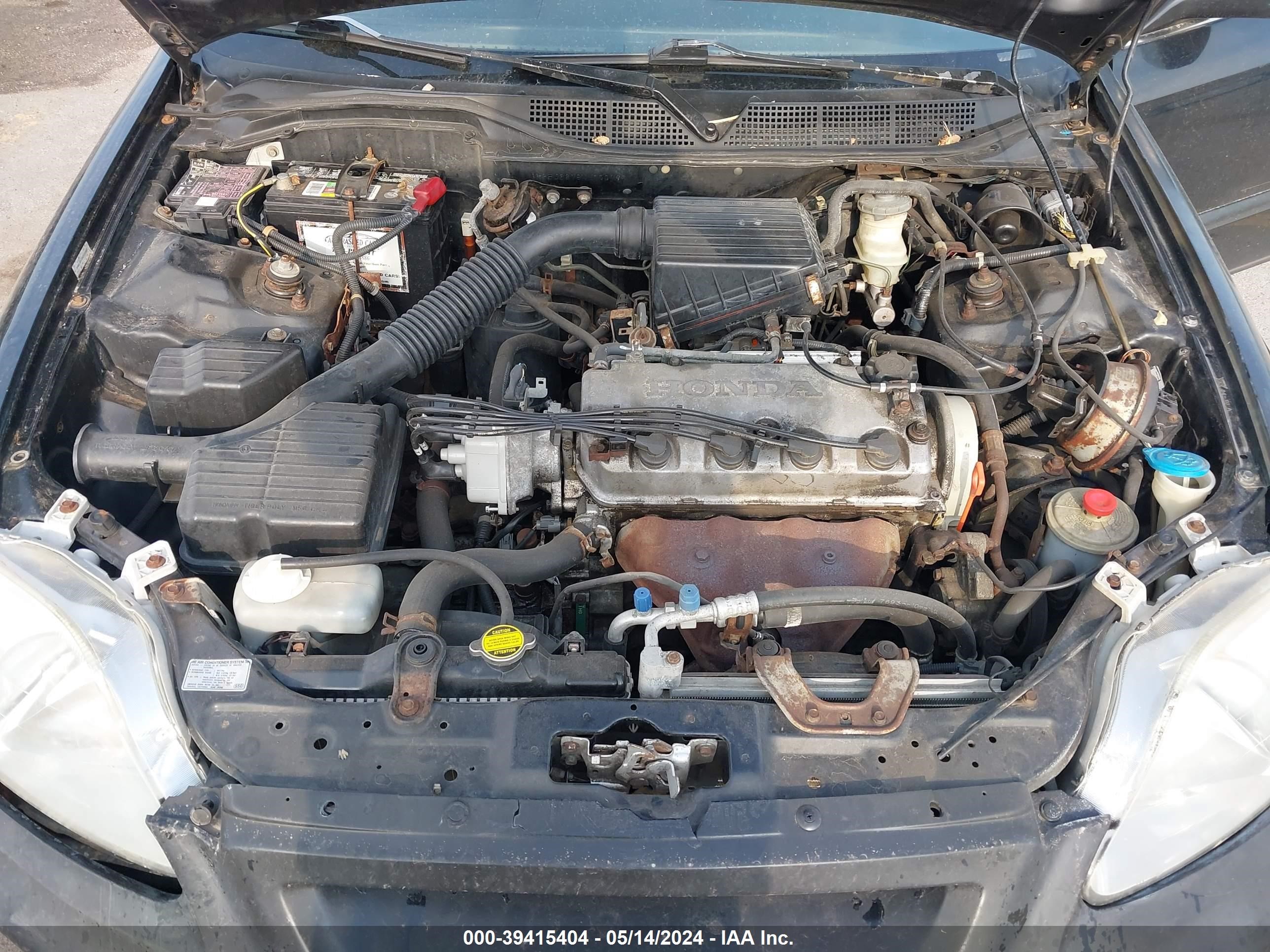 Photo 9 VIN: 1HGEJ6678XL000199 - HONDA CIVIC 