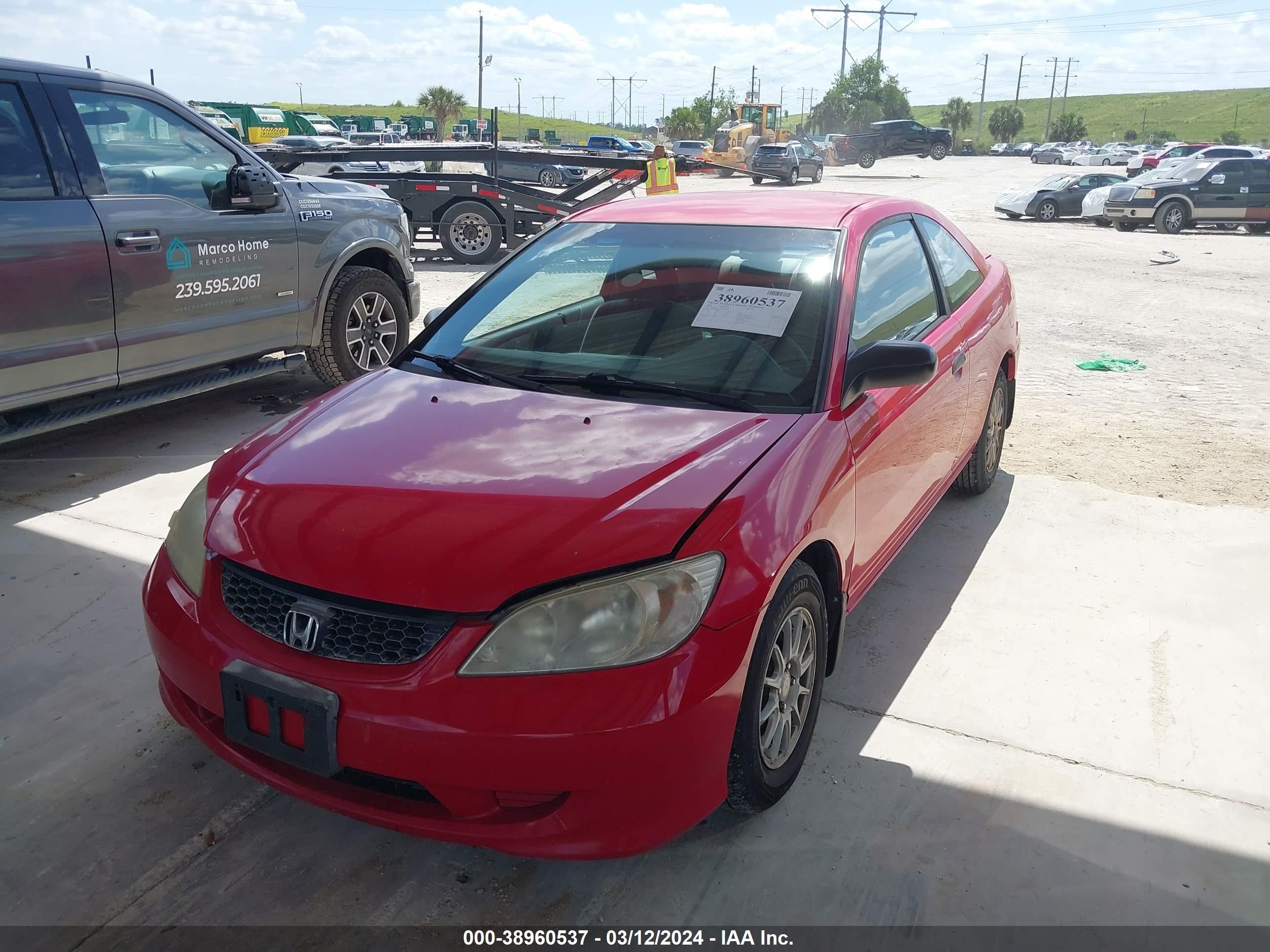 Photo 1 VIN: 1HGEM21134L062544 - HONDA CIVIC 