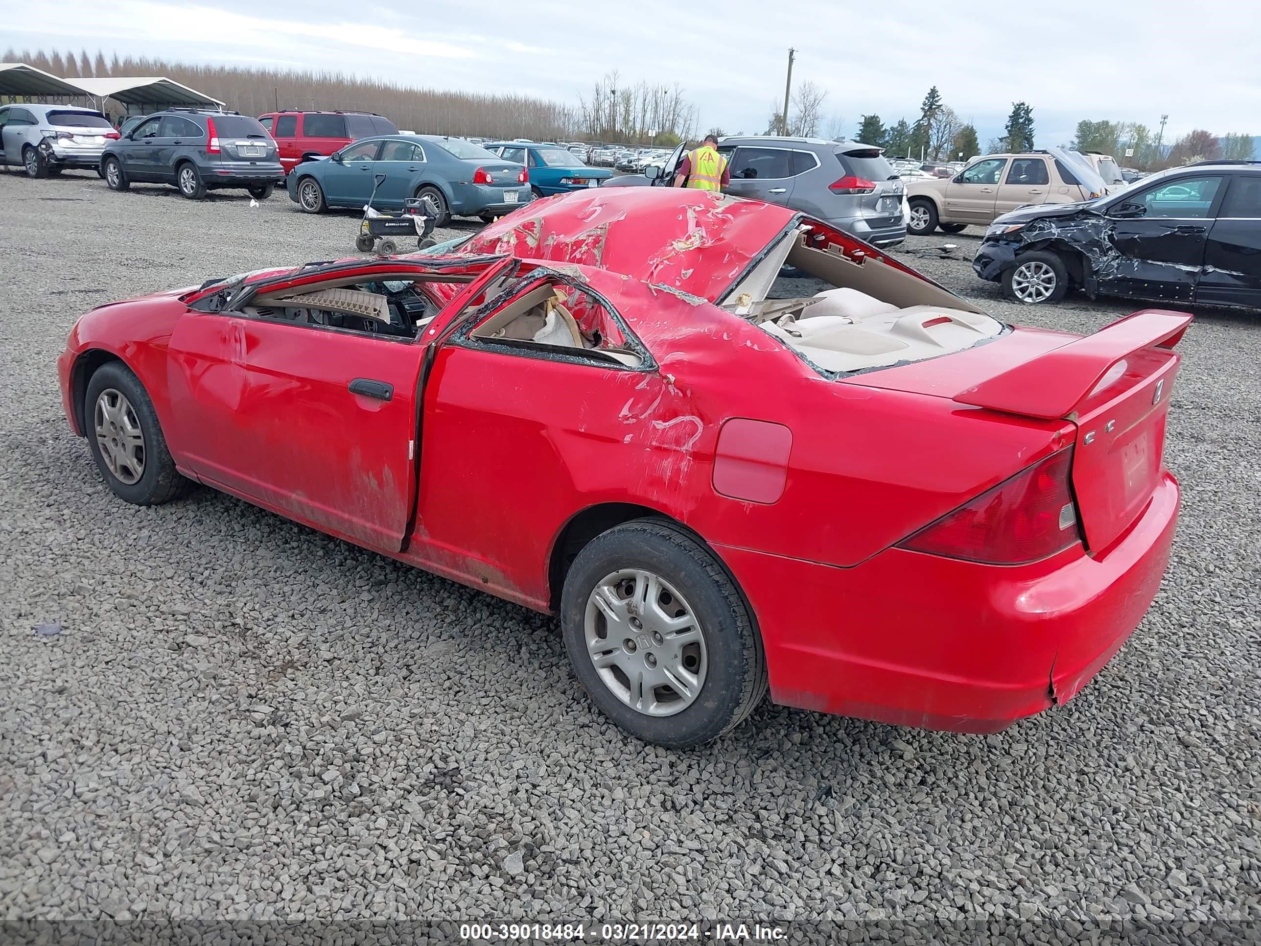 Photo 2 VIN: 1HGEM21511L098456 - HONDA CIVIC 