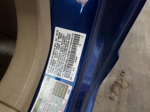 Photo 9 VIN: 1HGEM21564L000204 - HONDA CIVIC LX 