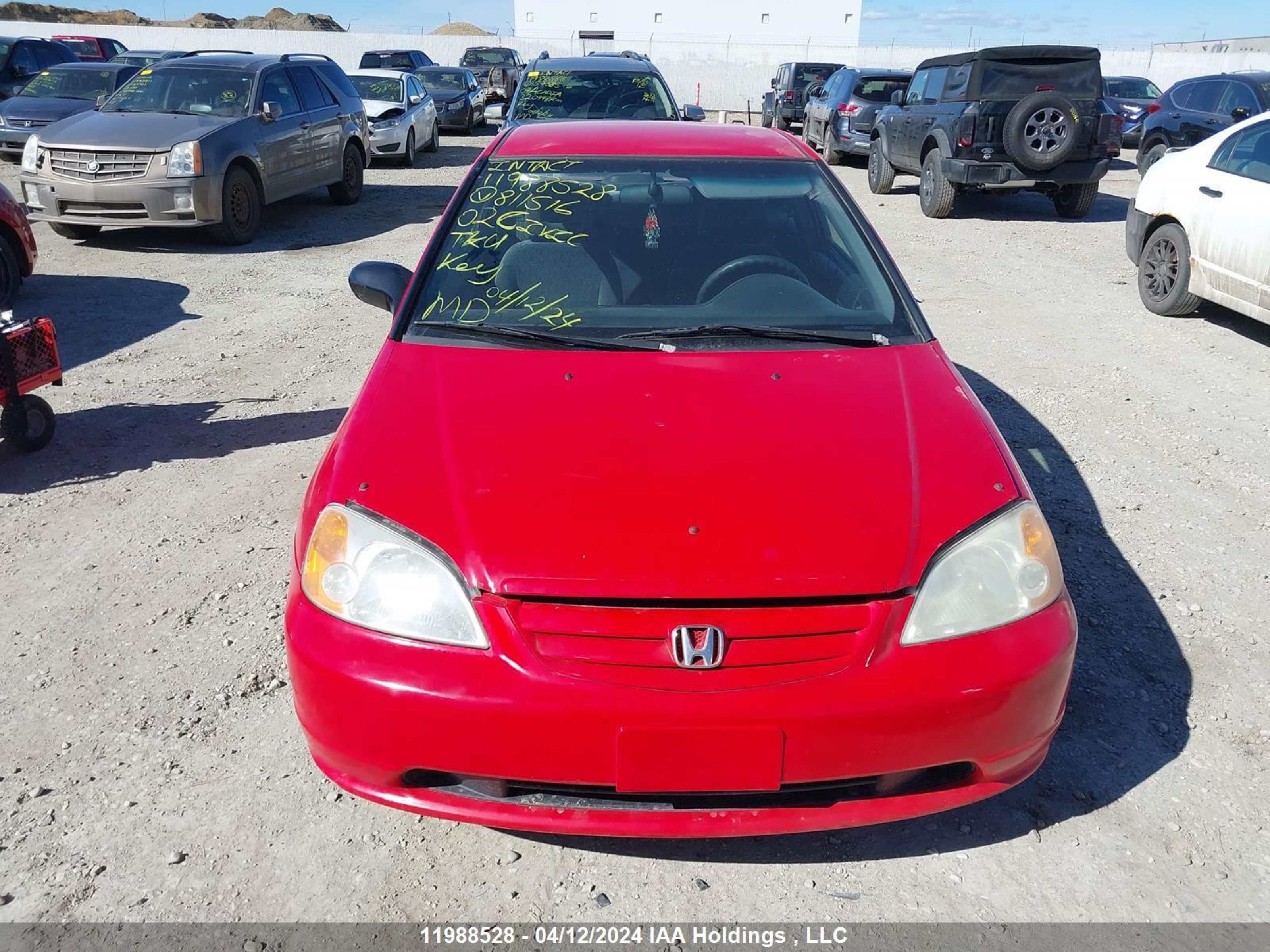 Photo 11 VIN: 1HGEM21582L811516 - HONDA CIVIC 