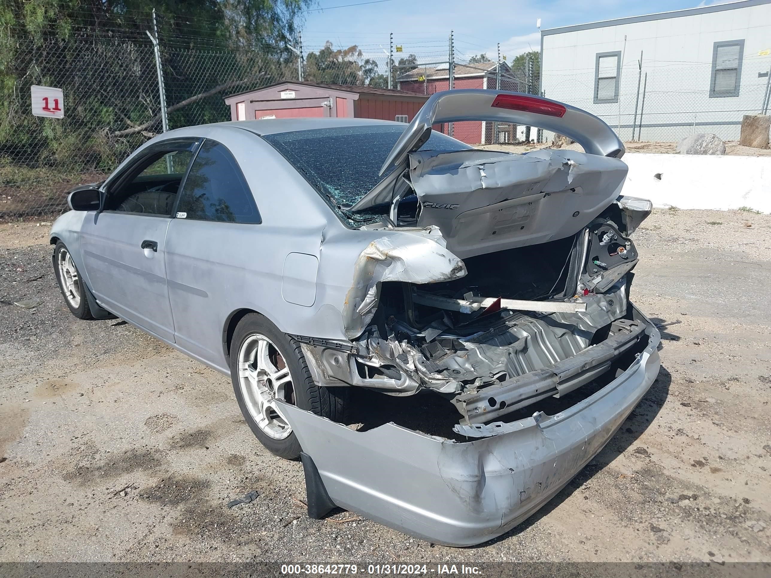 Photo 2 VIN: 1HGEM21591L007952 - HONDA CIVIC 