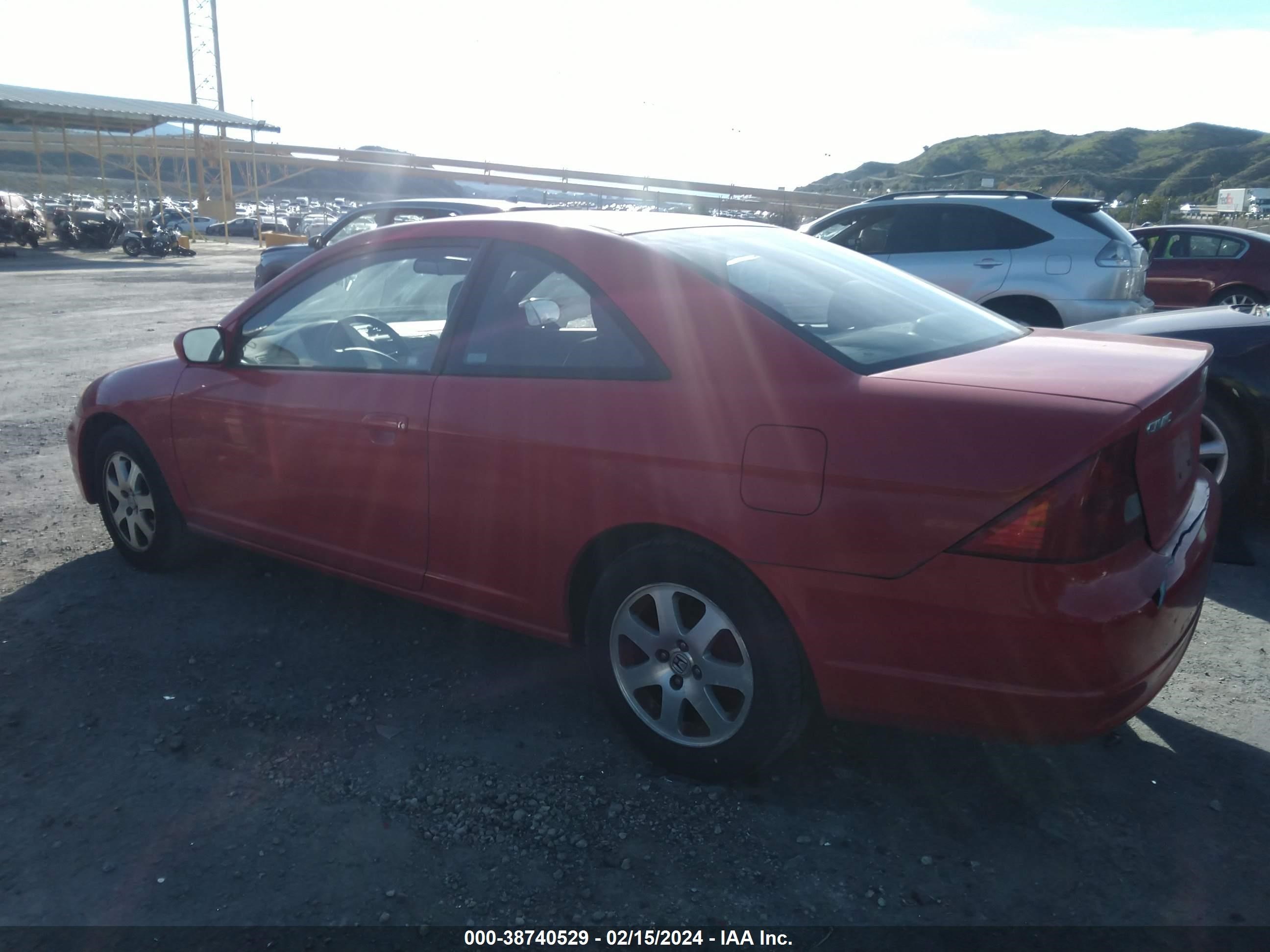 Photo 2 VIN: 1HGEM219X3L017380 - HONDA CIVIC 