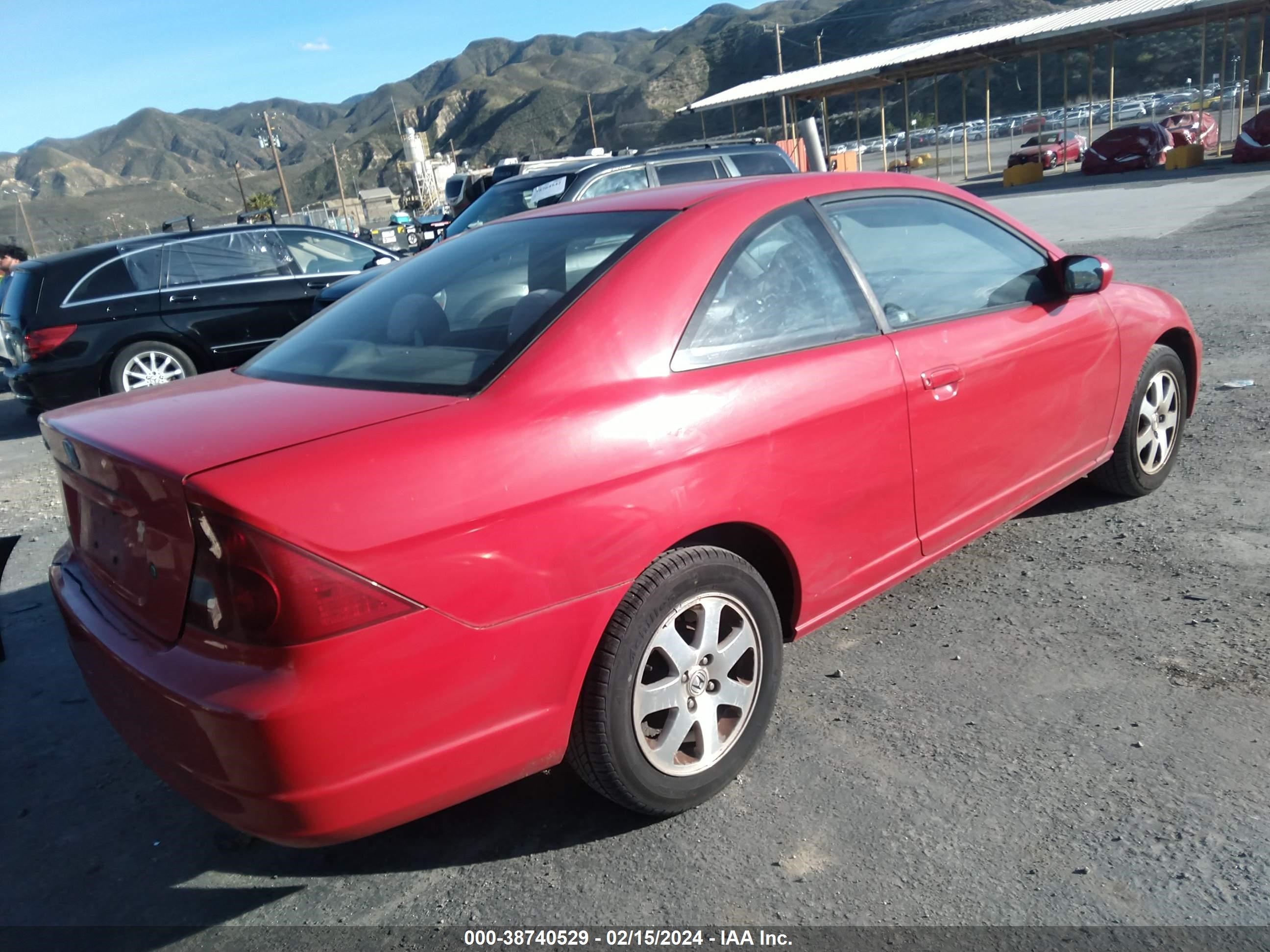 Photo 3 VIN: 1HGEM219X3L017380 - HONDA CIVIC 