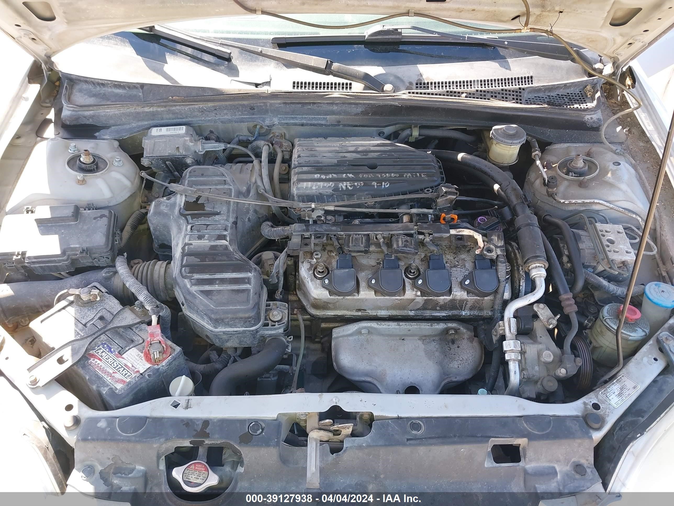 Photo 9 VIN: 1HGEM220X2L103092 - HONDA CIVIC 