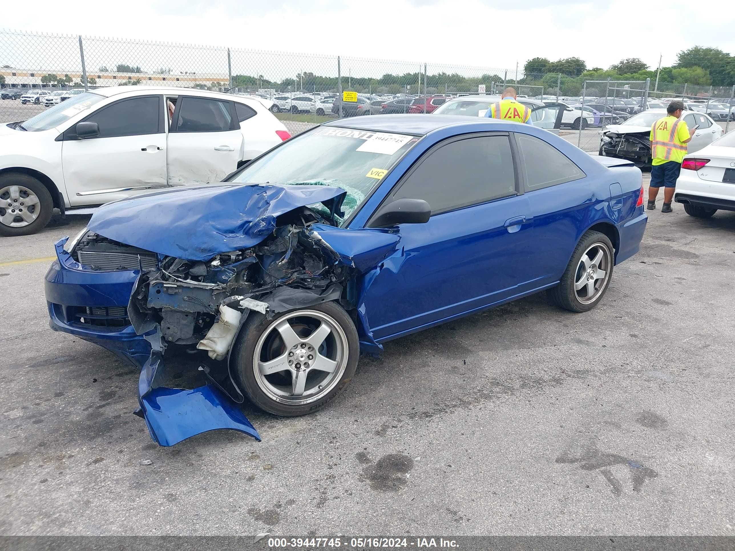 Photo 1 VIN: 1HGEM22104L063598 - HONDA CIVIC 