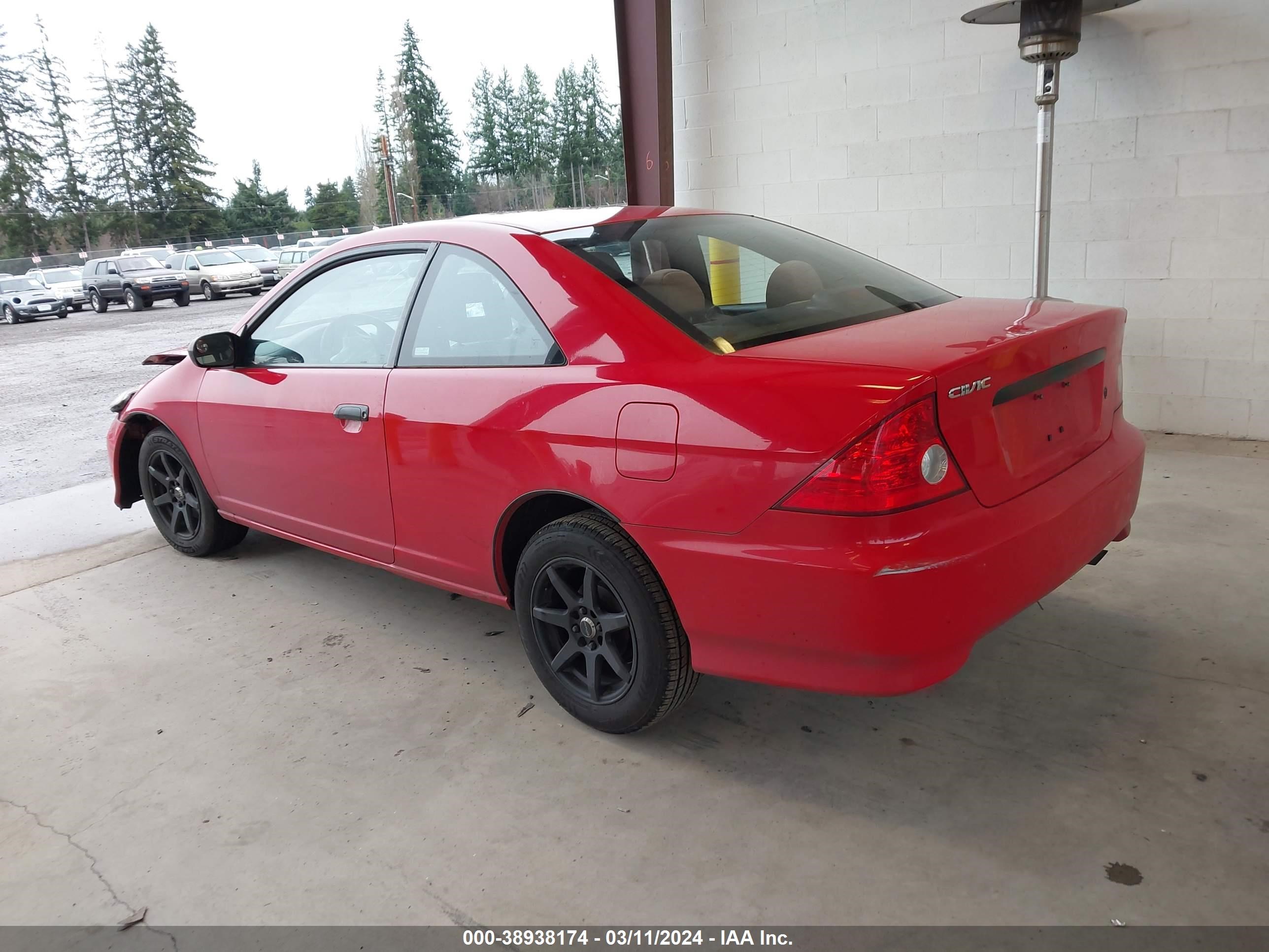 Photo 2 VIN: 1HGEM22145L015216 - HONDA CIVIC 