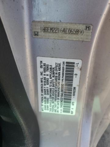 Photo 12 VIN: 1HGEM22164L065890 - HONDA CIVIC DX V 