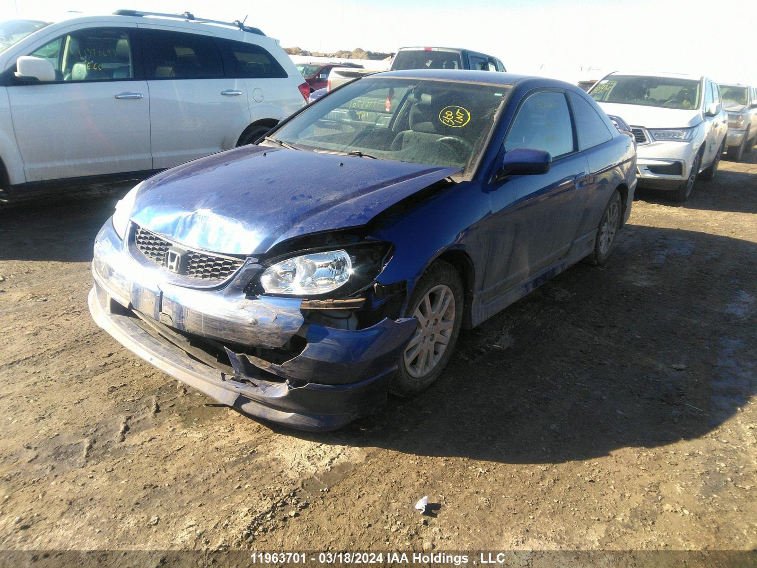 Photo 1 VIN: 1HGEM22225L802450 - HONDA CIVIC 