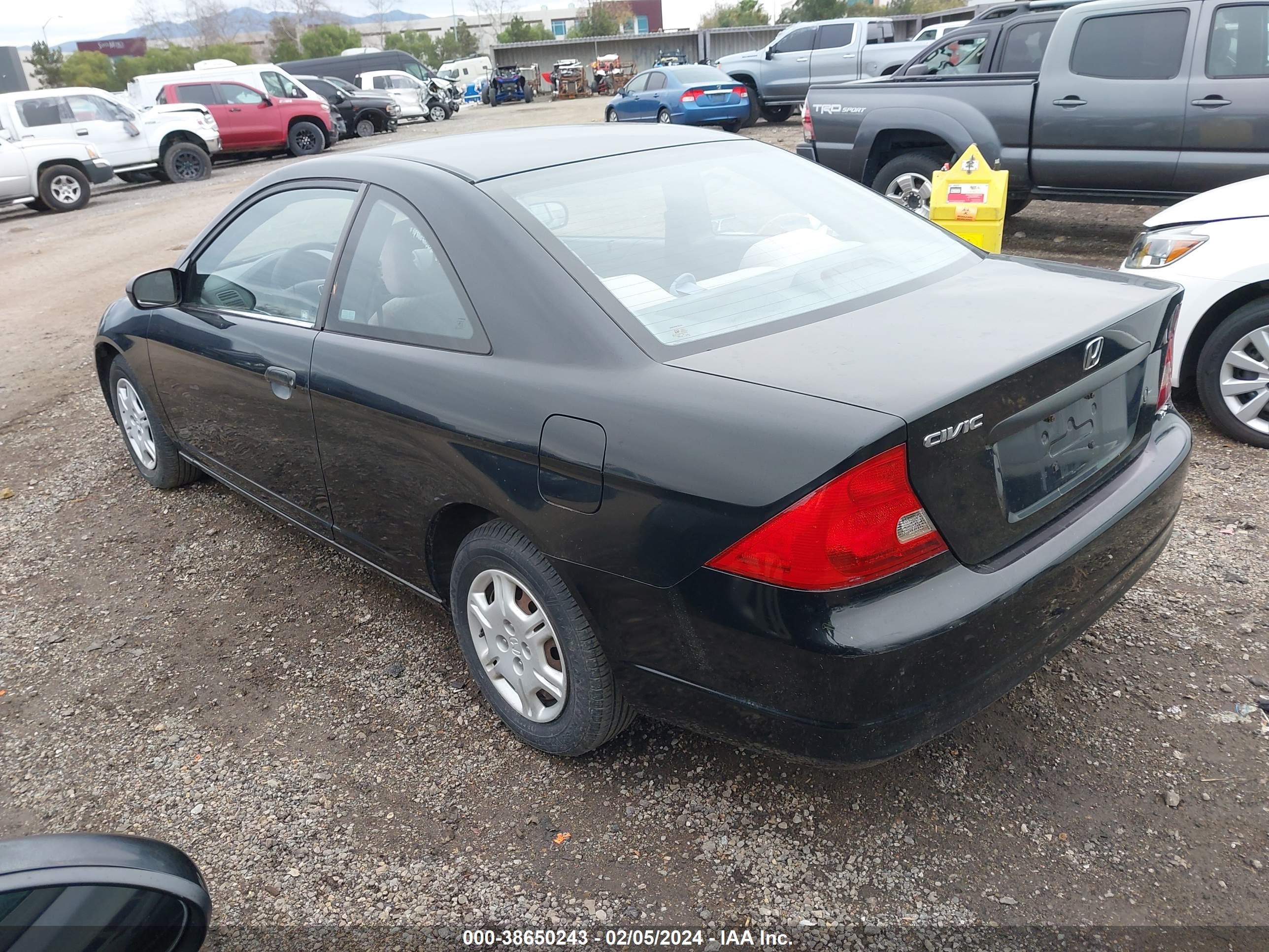 Photo 2 VIN: 1HGEM222X1L118353 - HONDA CIVIC 