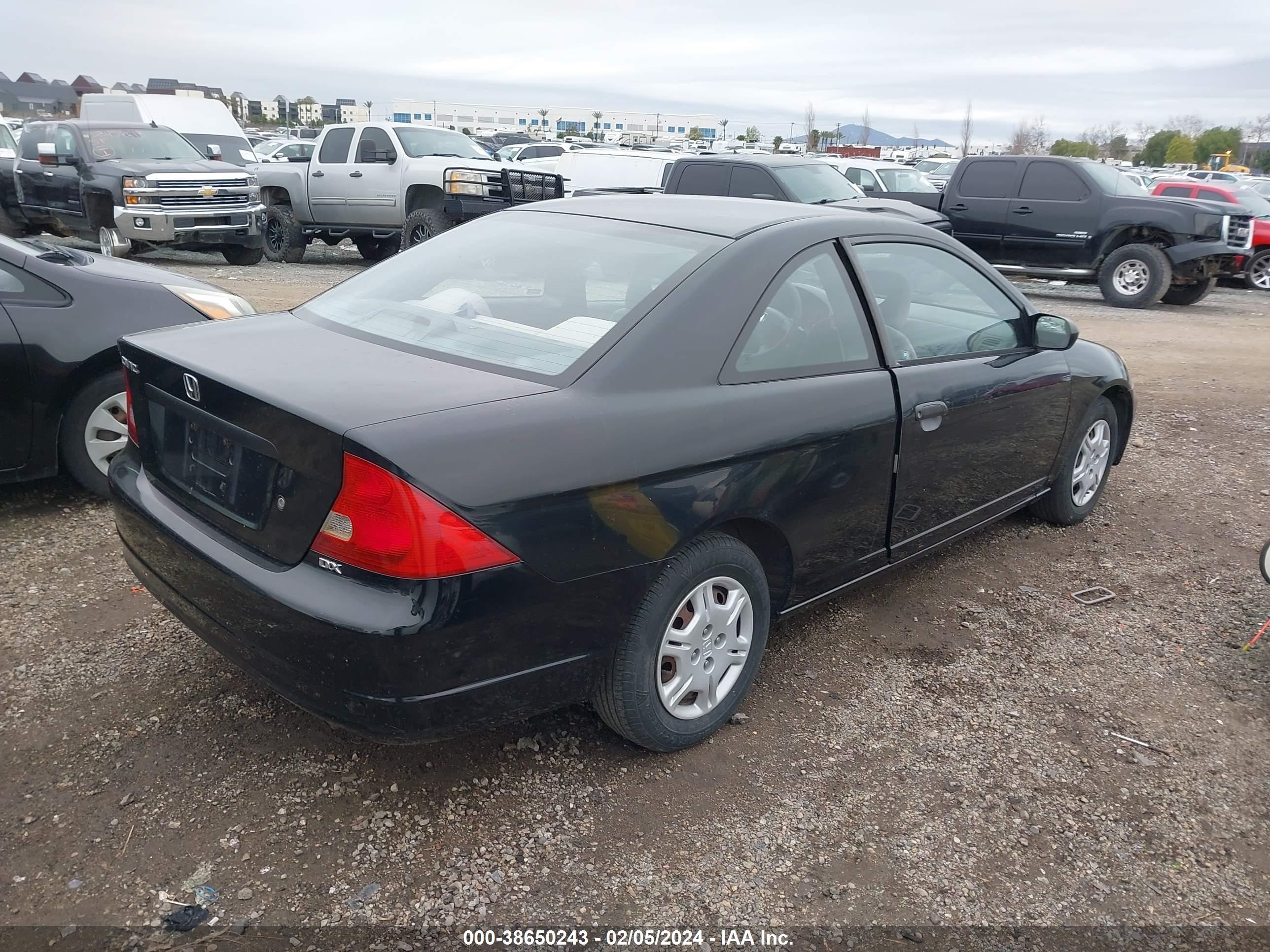 Photo 3 VIN: 1HGEM222X1L118353 - HONDA CIVIC 