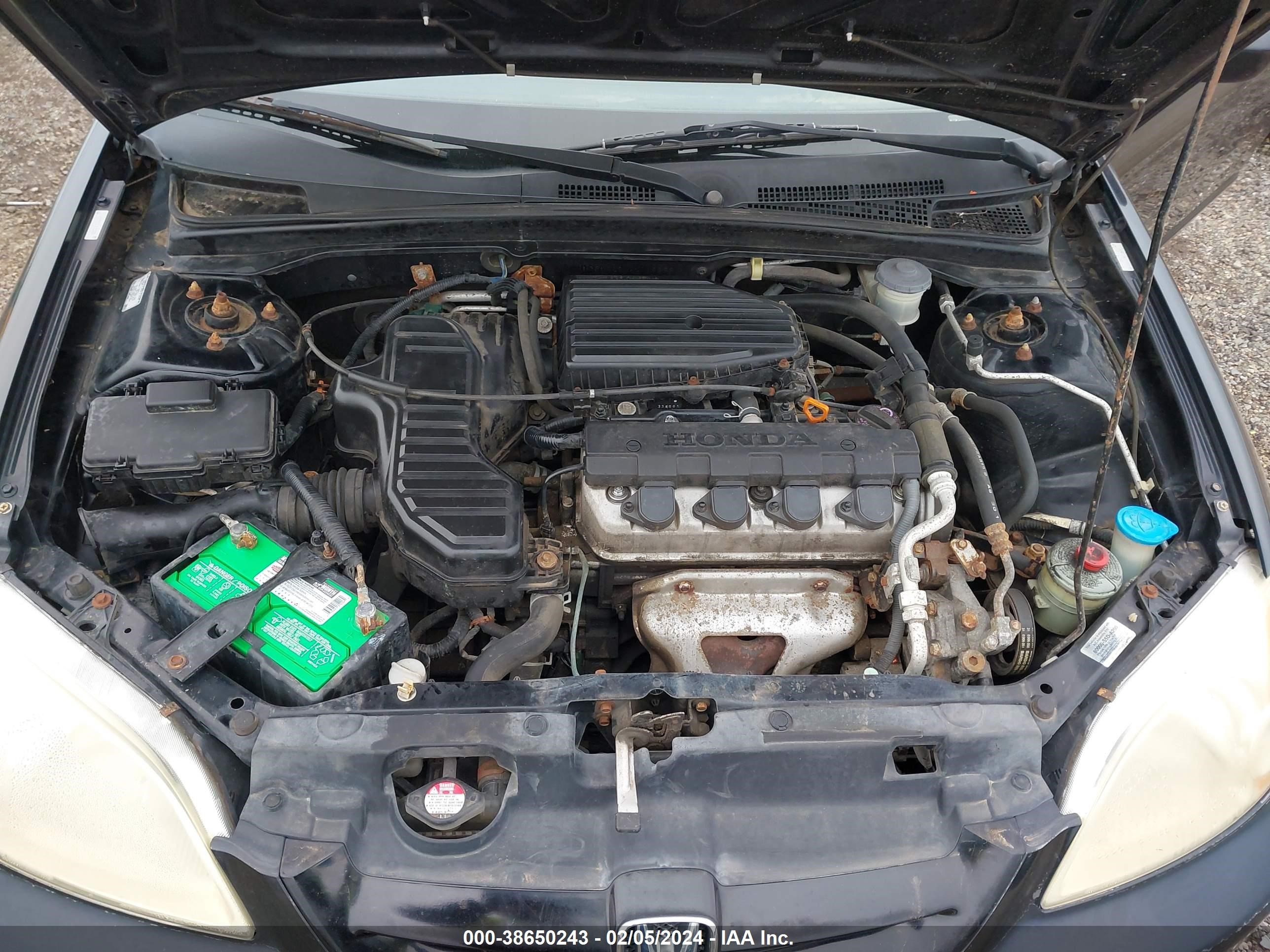 Photo 9 VIN: 1HGEM222X1L118353 - HONDA CIVIC 