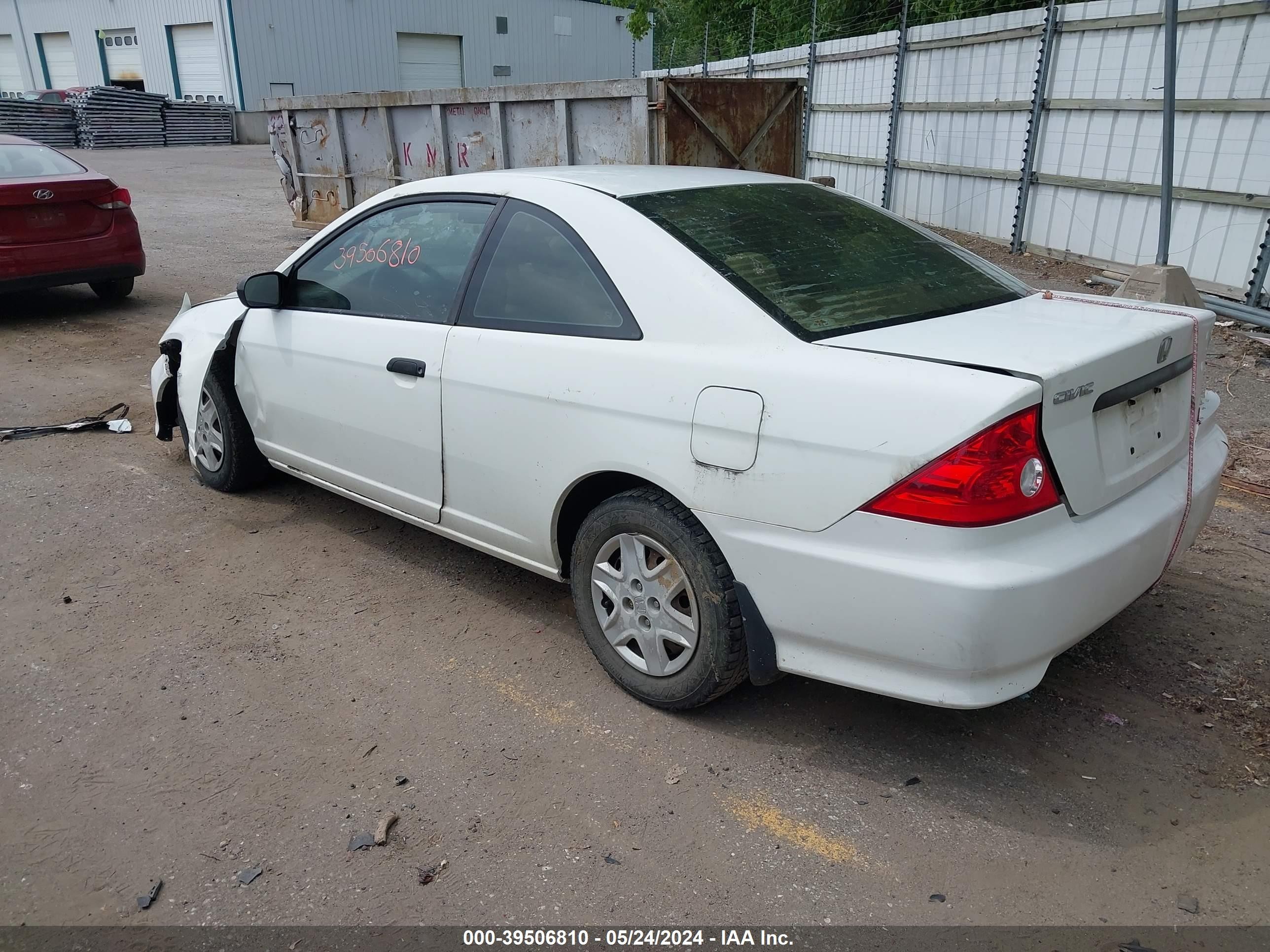 Photo 2 VIN: 1HGEM223X5L029316 - HONDA CIVIC 