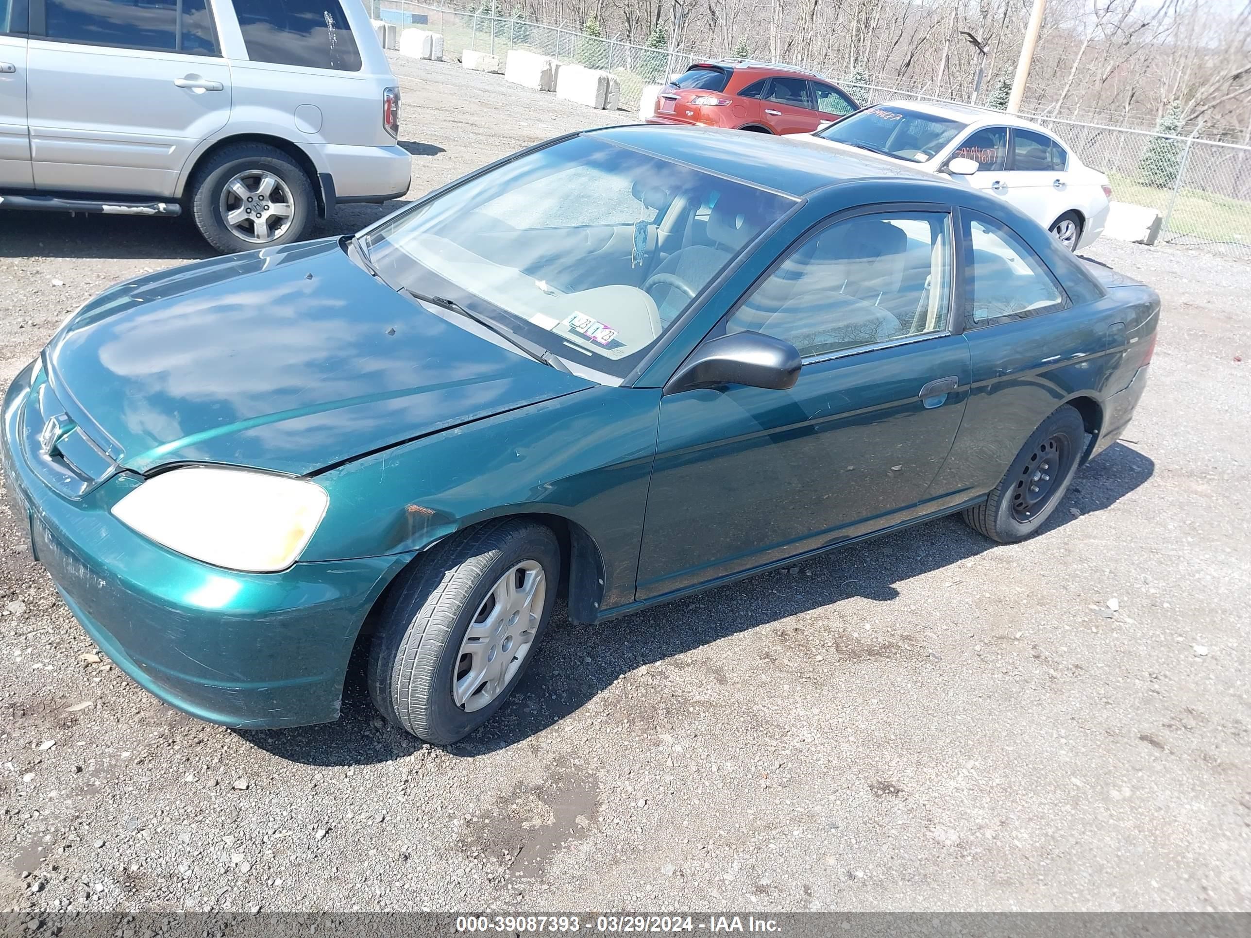 Photo 1 VIN: 1HGEM22511L059297 - HONDA CIVIC 