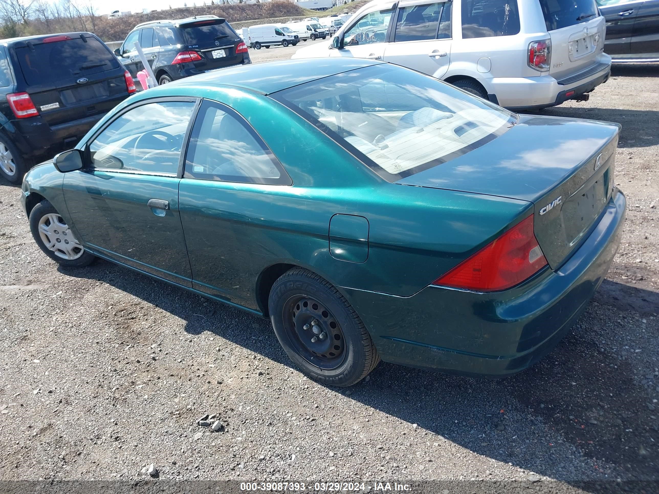 Photo 2 VIN: 1HGEM22511L059297 - HONDA CIVIC 