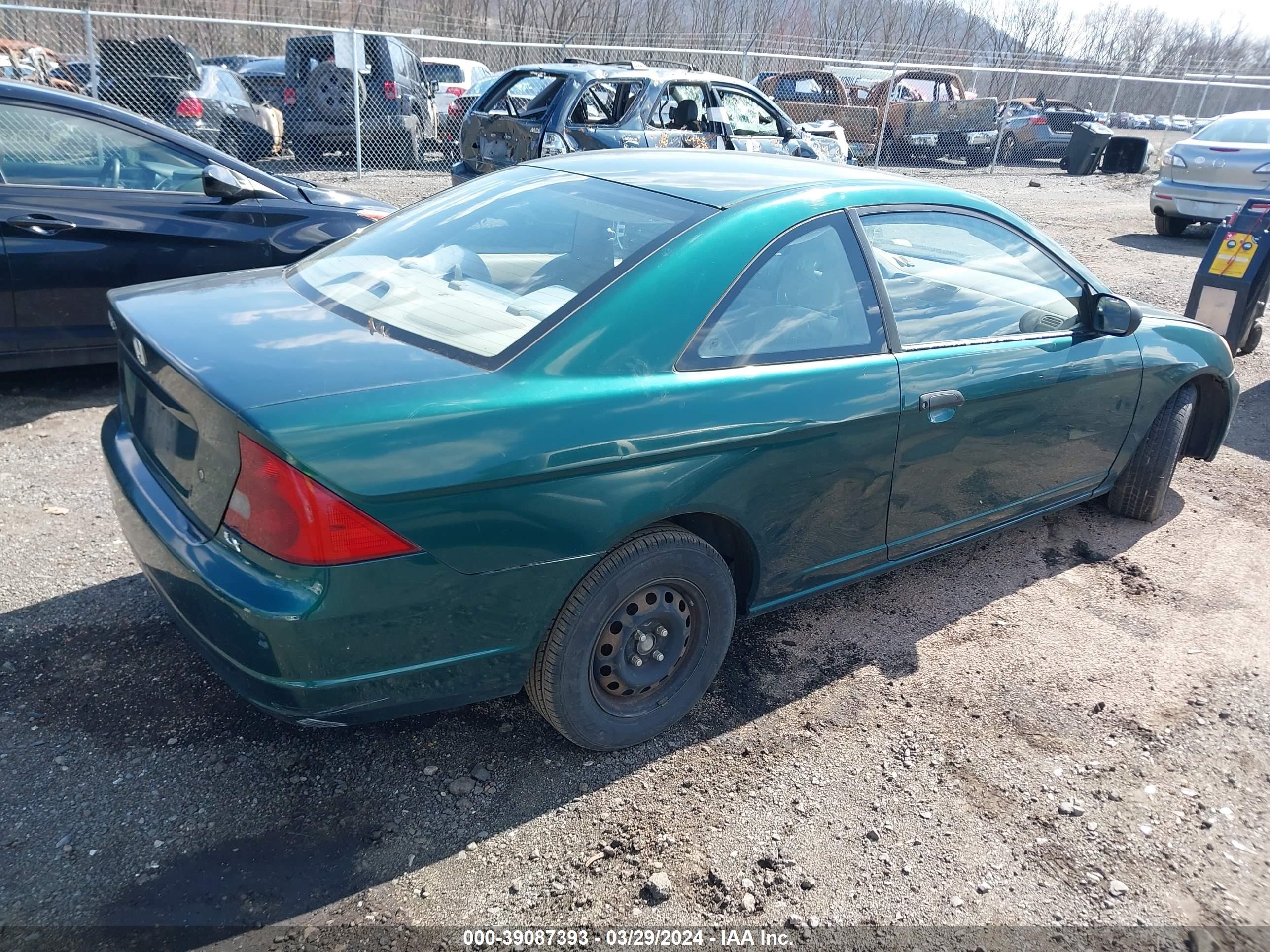 Photo 3 VIN: 1HGEM22511L059297 - HONDA CIVIC 