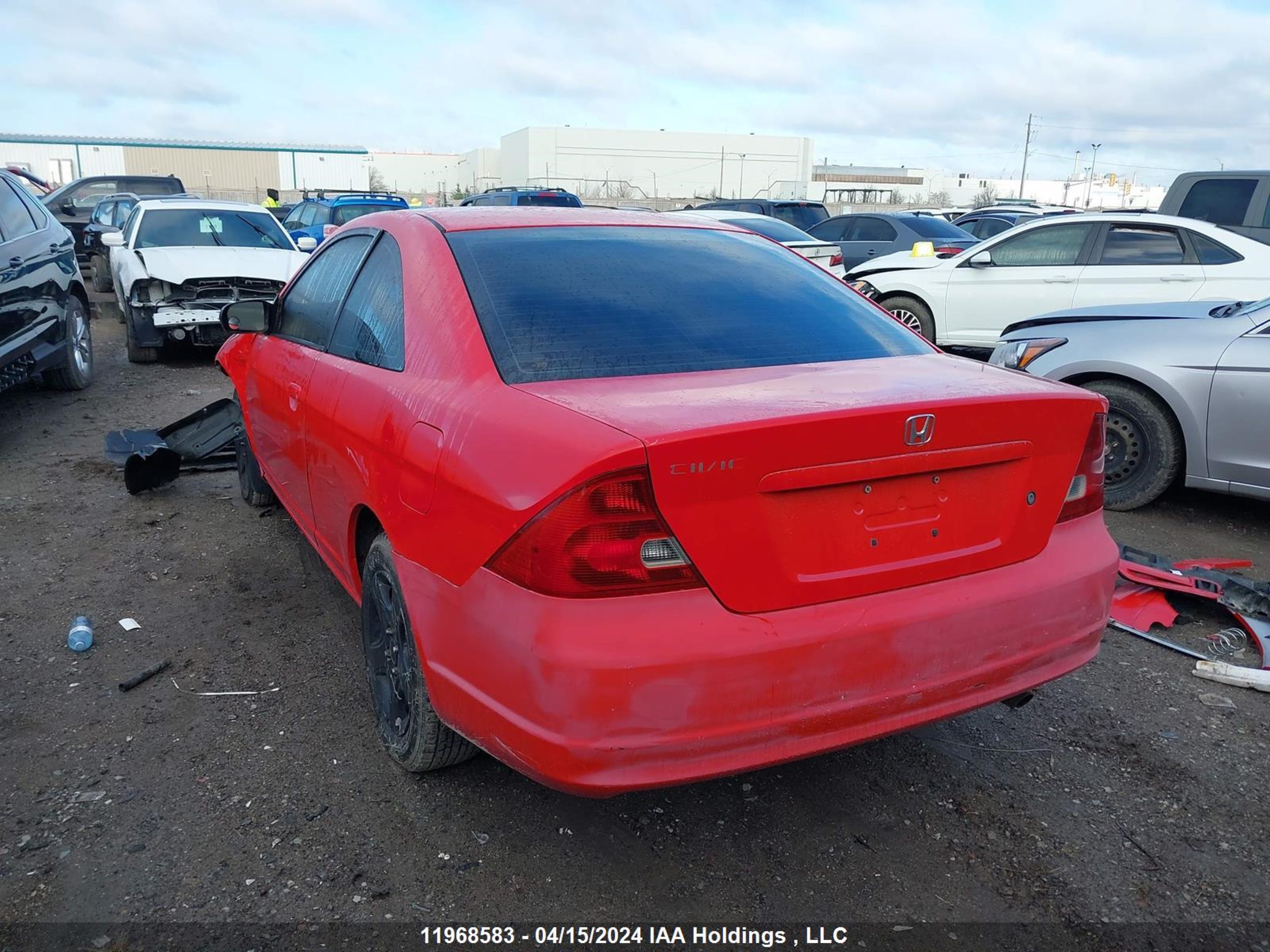 Photo 2 VIN: 1HGEM22512L817009 - HONDA CIVIC 